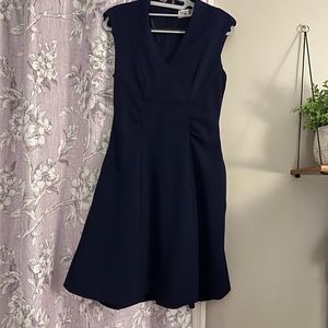Eliza J Navy a-line dress size 4 with ✨pockets✨